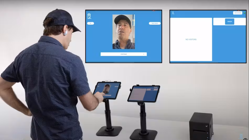 Athena Security Hospital Visitor Management System