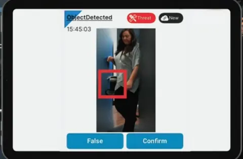 Athena Security Launches Apollo 500: Pinpoints Where A Suspected Weapon Is On The Body In A Red Box
