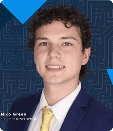 Nico Green, a Stanford senior and co-founder of Alexa, specializes in business development with a background in accounting.