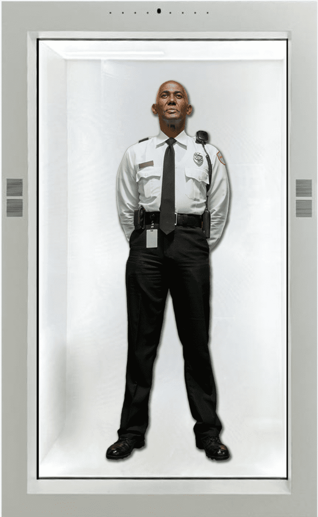 Holographic Telepresence Security Officer