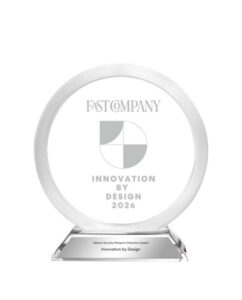 Athena Security wins fast companies Innovation by Design Award 2026.