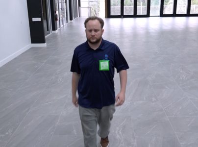 Know where your visitors are in the building at all times with athena security's AI camera badge reader and awareness technology.